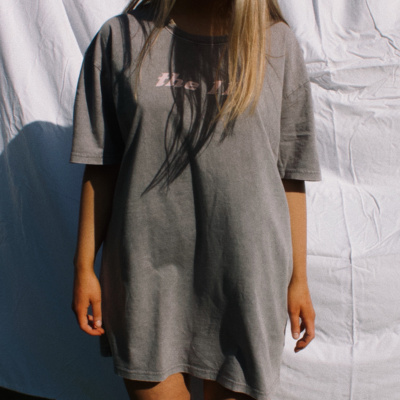 Unisex Ash Tee Baby Pink Thumbnail